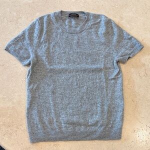 Quince Gray Crew Neck Sweater